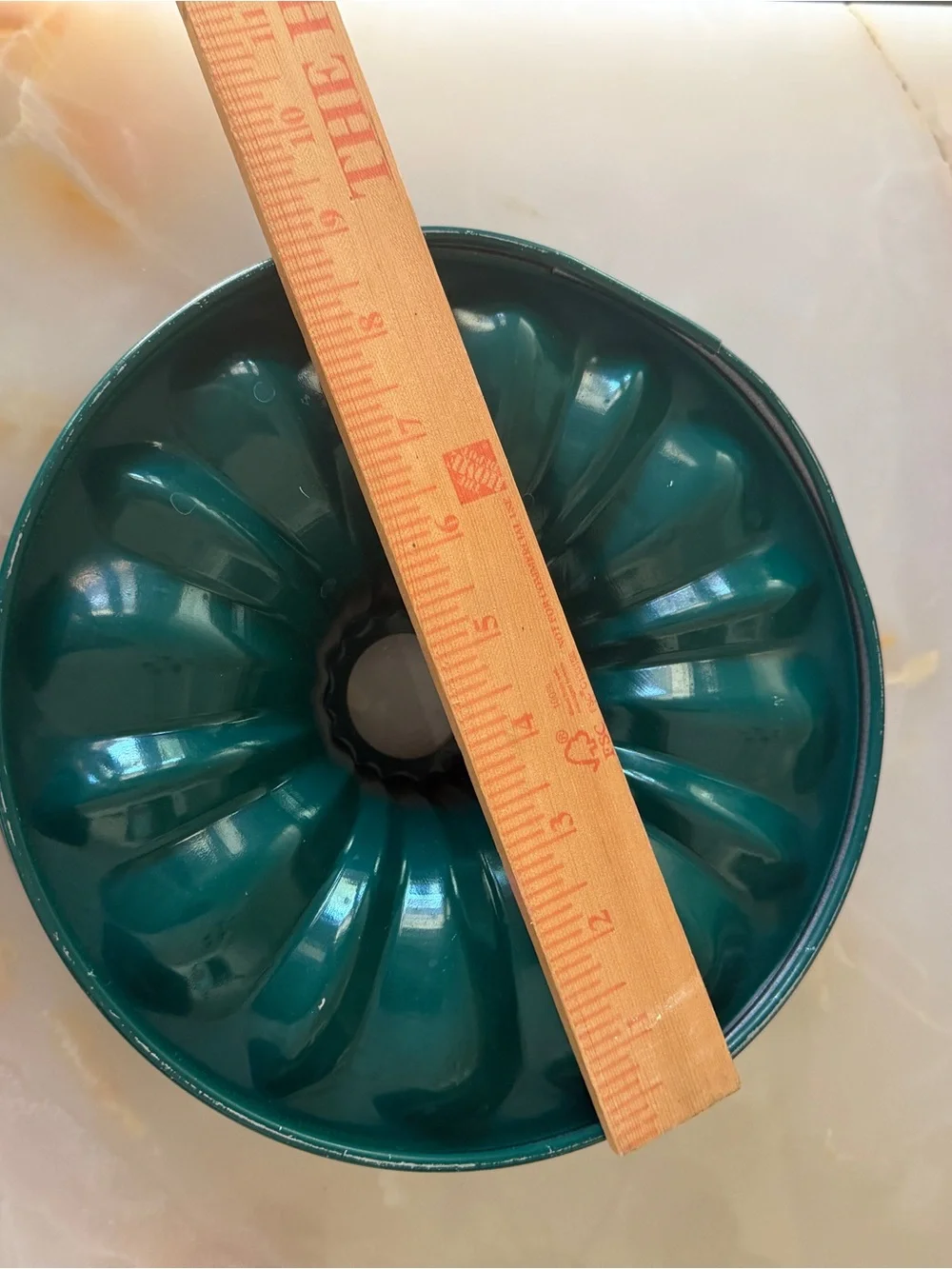 Vintage Green Springform Bundt Cake Pan